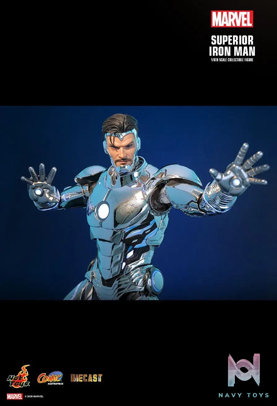 Hottoys – Marvel Comics Superior Iron Man 1/6th scale Collectible Figure CMS026D73 (Licensed)