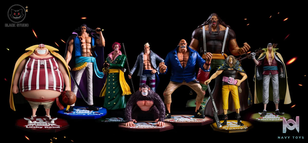 Black Studio – One Piece Red Hair Pirates 2.0 #3 Hongo & Building Snake