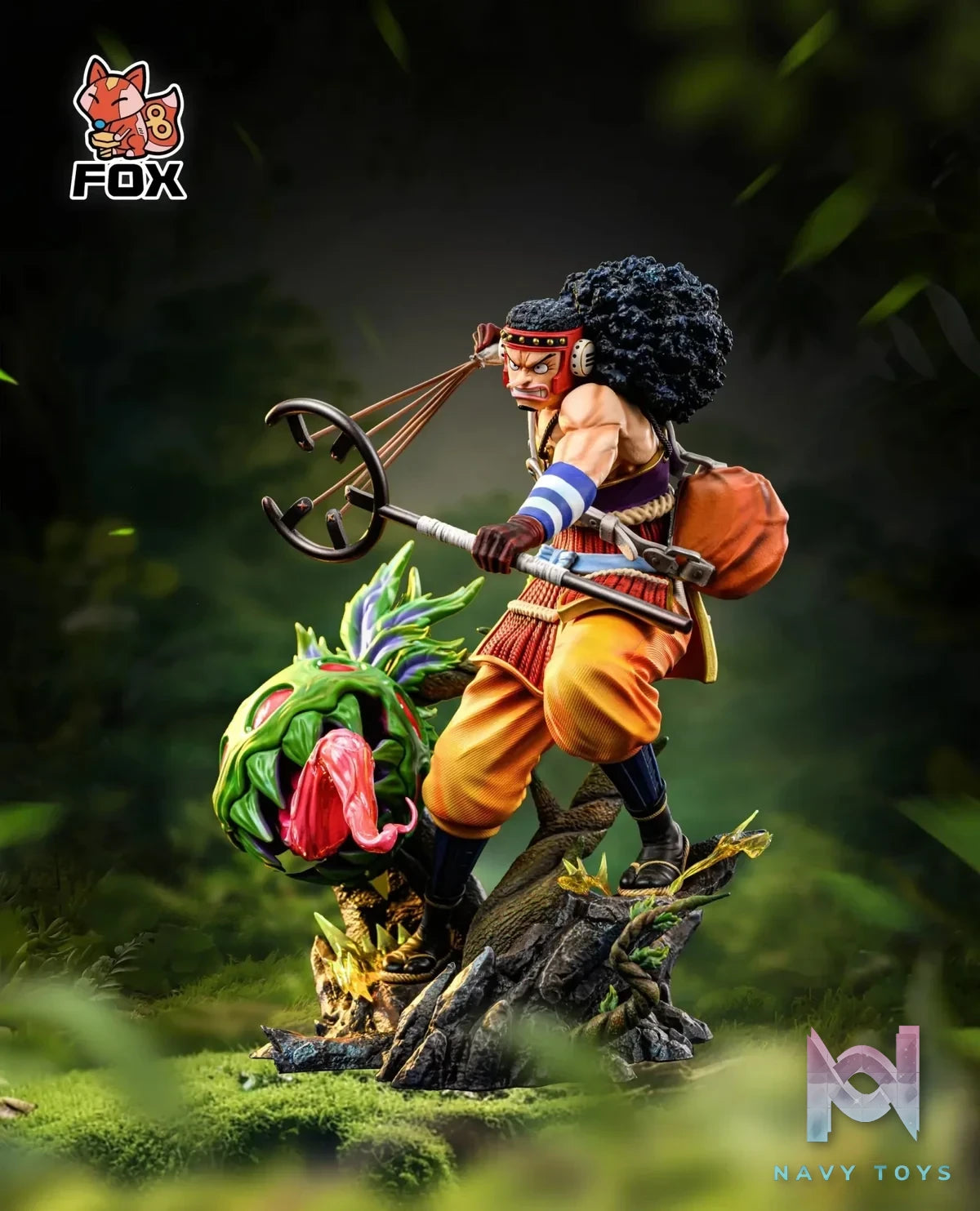 Fox Studio - One Piece Straw Hat Pirates 1 Sniper King Usopp resin statue Navy Toys anime figure