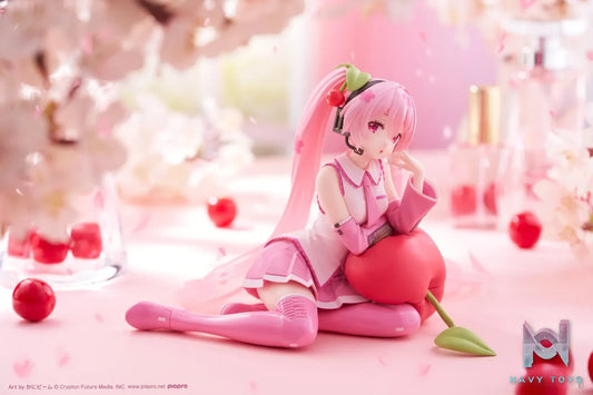 TAiTO – Project Sekai Sakura Hatsune Miku Desktop Cute Figure Cherry Pillow (Licensed)