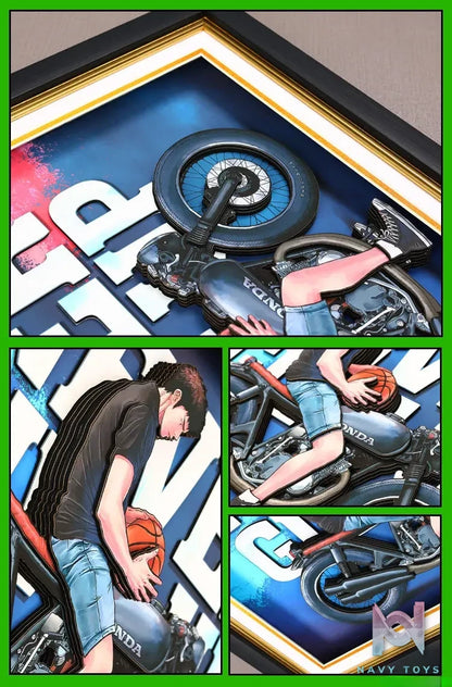 Yu Zhi Jiang Studio – Hisashi Mitsui 3D Decorative Painting Slam Dunk