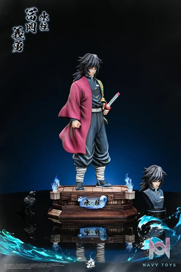 Hang Studio - Giyu Tomioka Demon Slayer resin statue Navy Toys anime figure