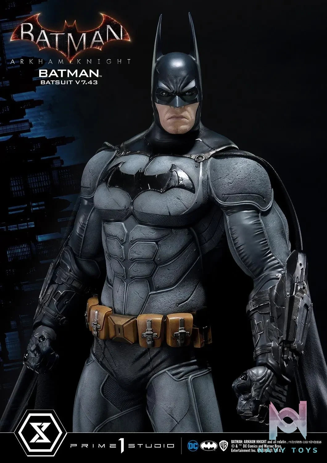 Prime 1 Studio – Museum Masterline Batman: Arkham Knight Batman Batsuit V7.43 MMDC-45 MMDC-45EX(Licensed)
