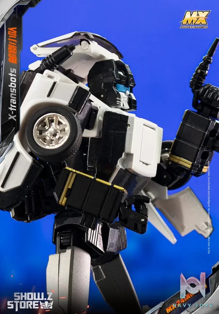 X-Transbots Studio – Yaguchi Omnibot Downshift MX-24R Racer Type Limited Version x MX-24D Diamond Limited Version Transformers