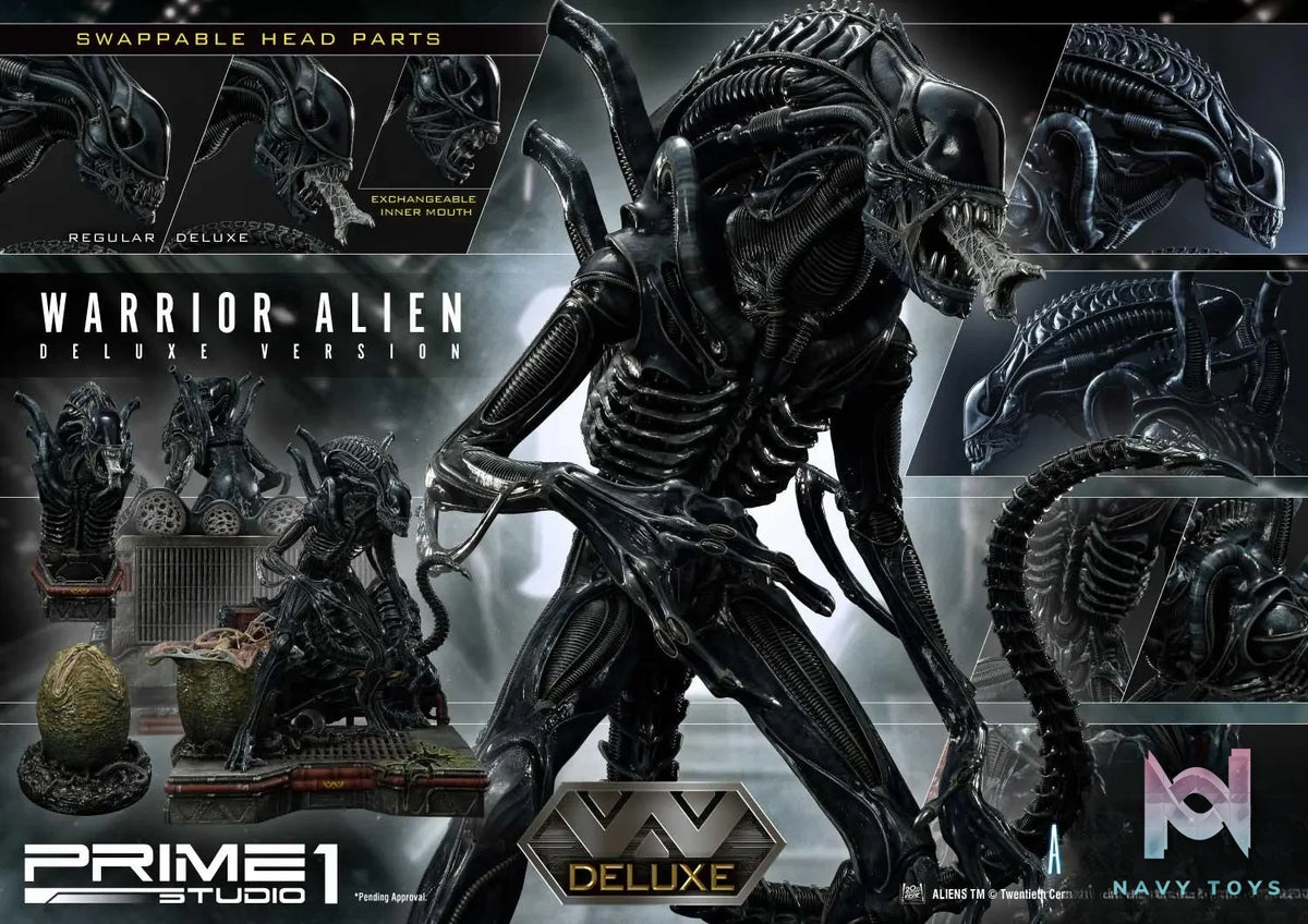 Prime 1 Studio – Premium Masterline Aliens (Comics) Warrior Alien PMDHAL-02 PMDHAL-02DX PMDHAL-02DXS(Licensed)