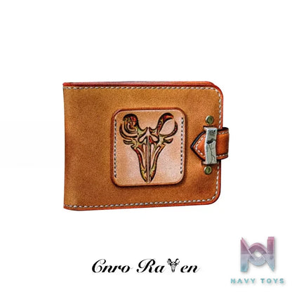 Raven Studio (silver jewelry) – Leather Carving Card Case Original