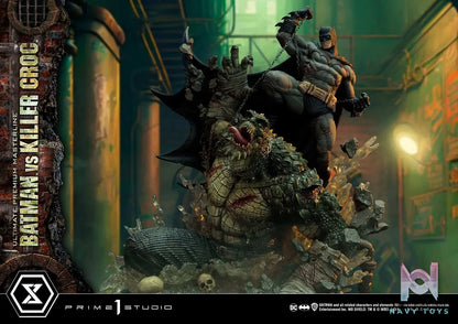 Prime 1 Studio – Ultimate Premium Masterline Batman (Comics) Batman Versus Killer Croc UPMDC-07 UPMDC-07DX UPMDC-07DXS (Licensed)