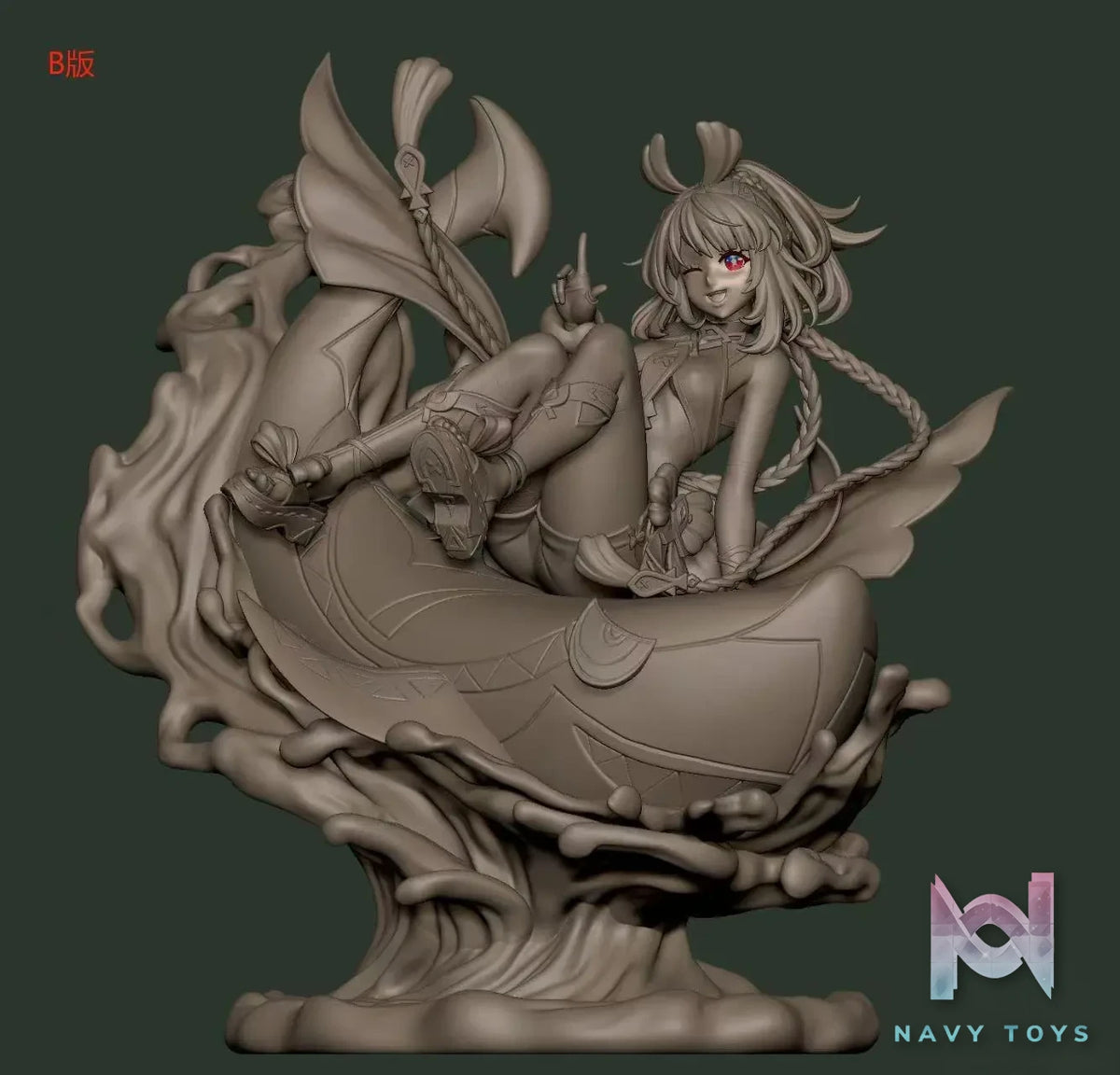 KOD Studio – Genshin Impact Light Sculpture Series 01 Mualani