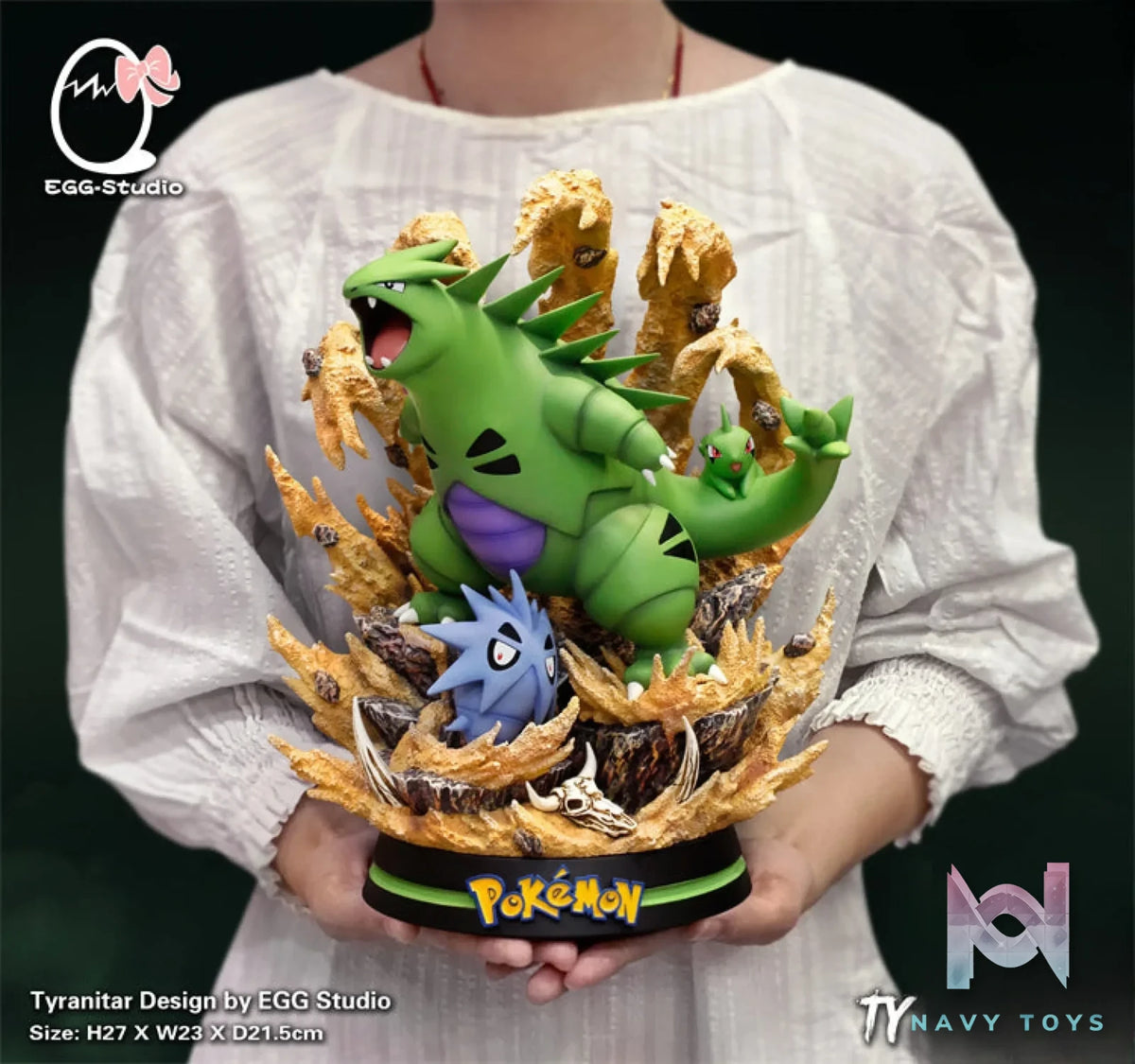 EGG Studio – Pokémon Tyranitar Evolution Series