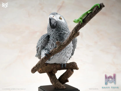Xing Tou Yi He Studio – Jungle Catalog 004 Psittacus erithacus African Grey Parrot Juan (Licensed)
