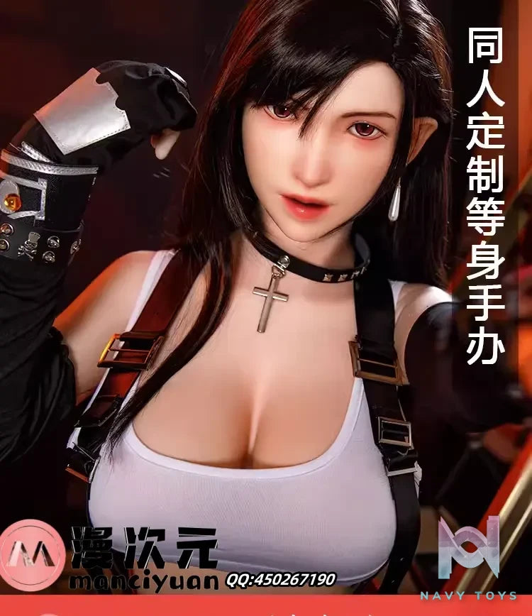 Manciyuan Studio – Final Fantasy 7 Platinum Silicone Tifa