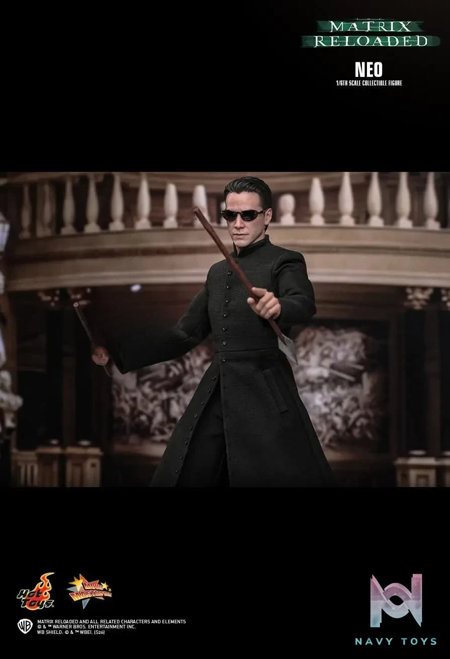 Hottoys – The Matrix Reloaded Neo 1/6th scale Collectible Figure MMS868 (Licensed)