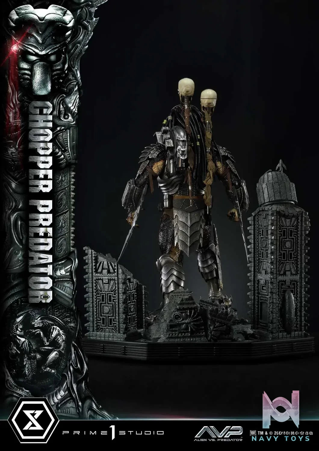 Prime 1 Studio Museum Masterline Alien vs. Predator Chopper Predator MMPR-06