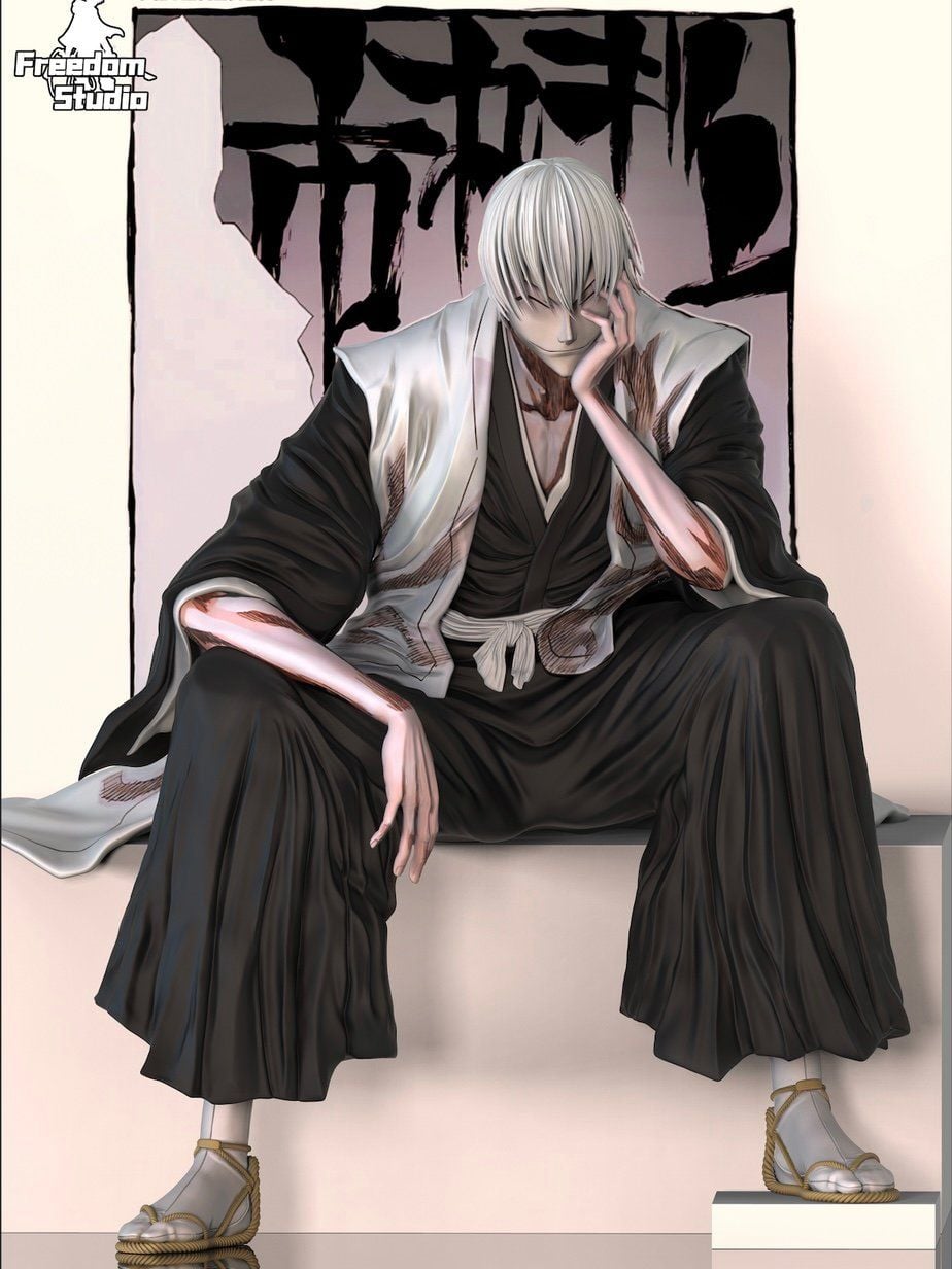 Ichimaru Gin - Bleach - Freedom Studio resin statue freedom studio anime figure