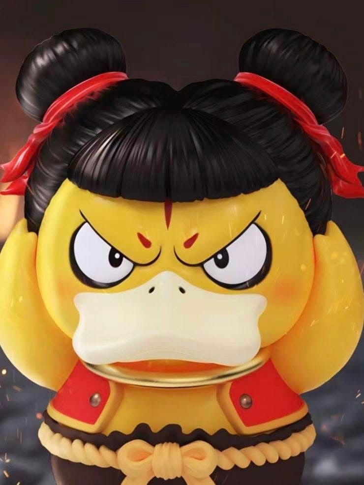 Psyduck Cosplay Nezha - Pokemon - Ninety Seven Studio resin statue NINETY SEVEN Studio anime figure