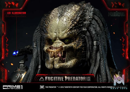 Prime 1 Studio – Life Size Bust The Predator (Film) Fugitive Predator LSTPR-01 LSTPR-01DX (Licensed)
