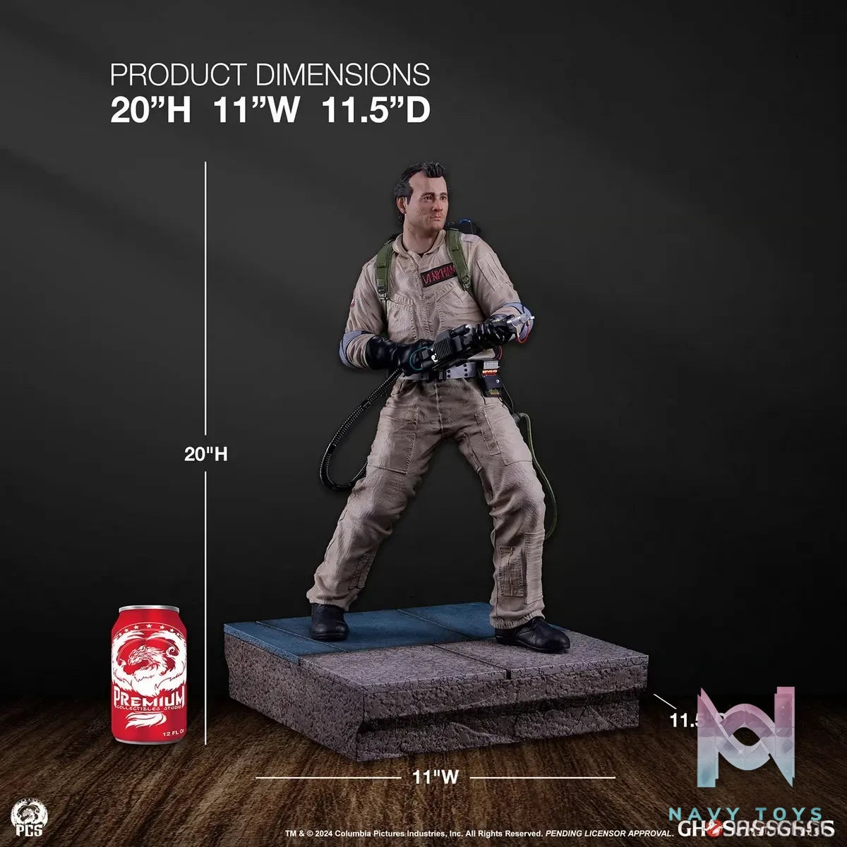 Sideshow – Ghostbusters: Peter Venkman 914051 & 9140512 (Licensed)