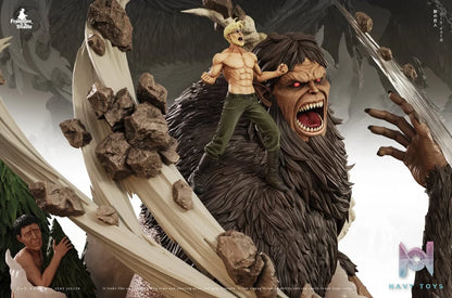 Zeke Jaeger & Beast Titan - Attack On Titan - Freedom Studio resin statue freedom studio anime figure