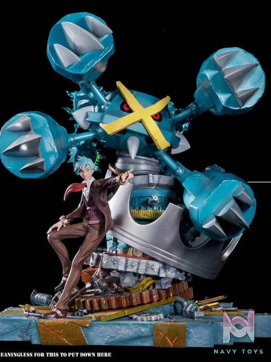 Steven Stone & Metagross - Pokemon - EZM Studio resin statue EZM Studio anime figure