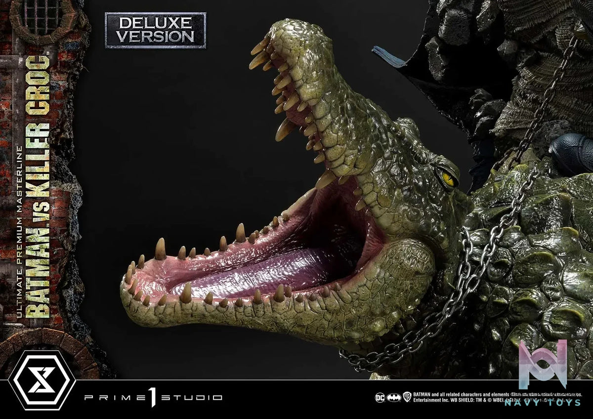 Prime 1 Studio – Ultimate Premium Masterline Batman (Comics) Batman Versus Killer Croc UPMDC-07 UPMDC-07DX UPMDC-07DXS (Licensed)