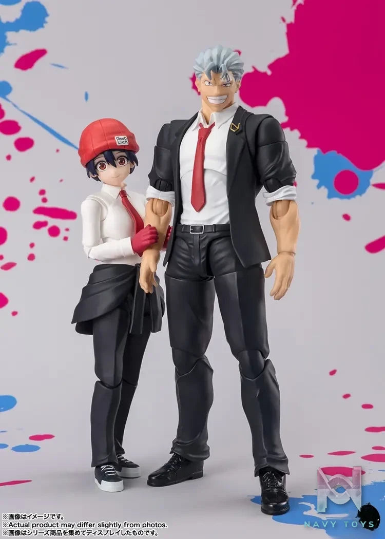 BANDAI – SHF “Undead Unluck” Andy Izumo Fuko action figure
