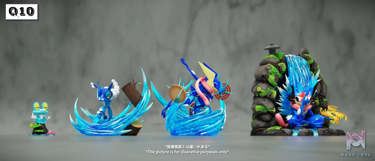 Q10 Studio – Pokémon Greninja Evolution Set