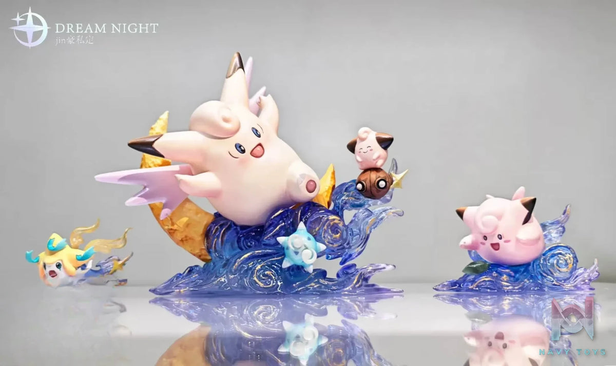 Dream Night Studio – Jirachi X Cleffa X Clefairy X Clefable Pokémon