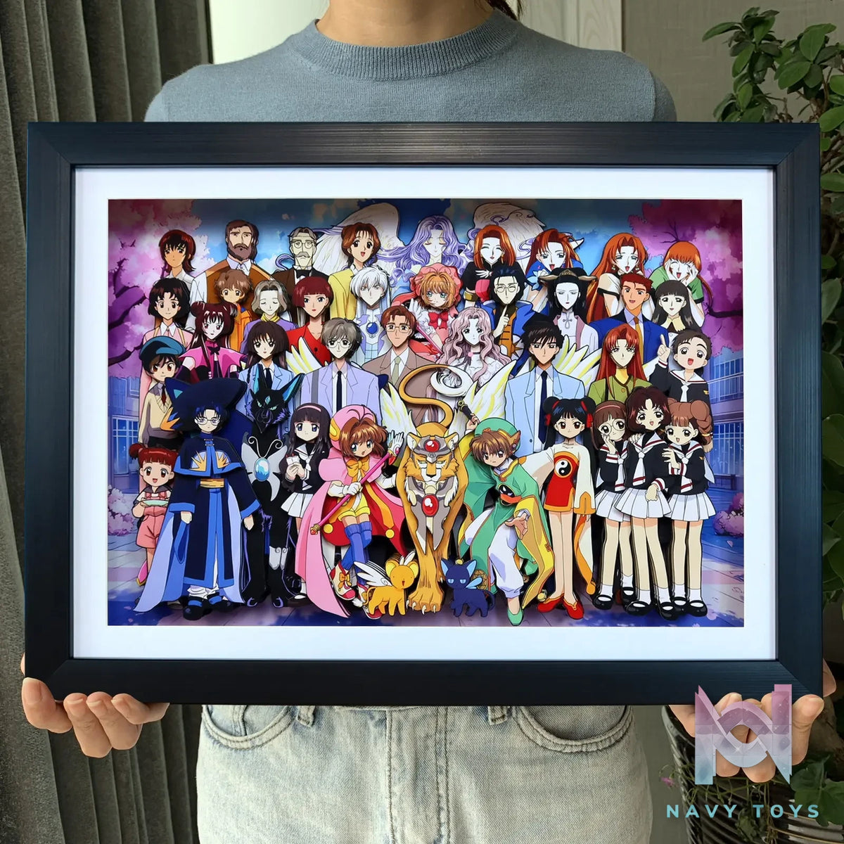 KALA HOME Studio – Cardcaptor Sakura Multiple Characters #05 3D Decorative Painting Cardcaptor Sakura