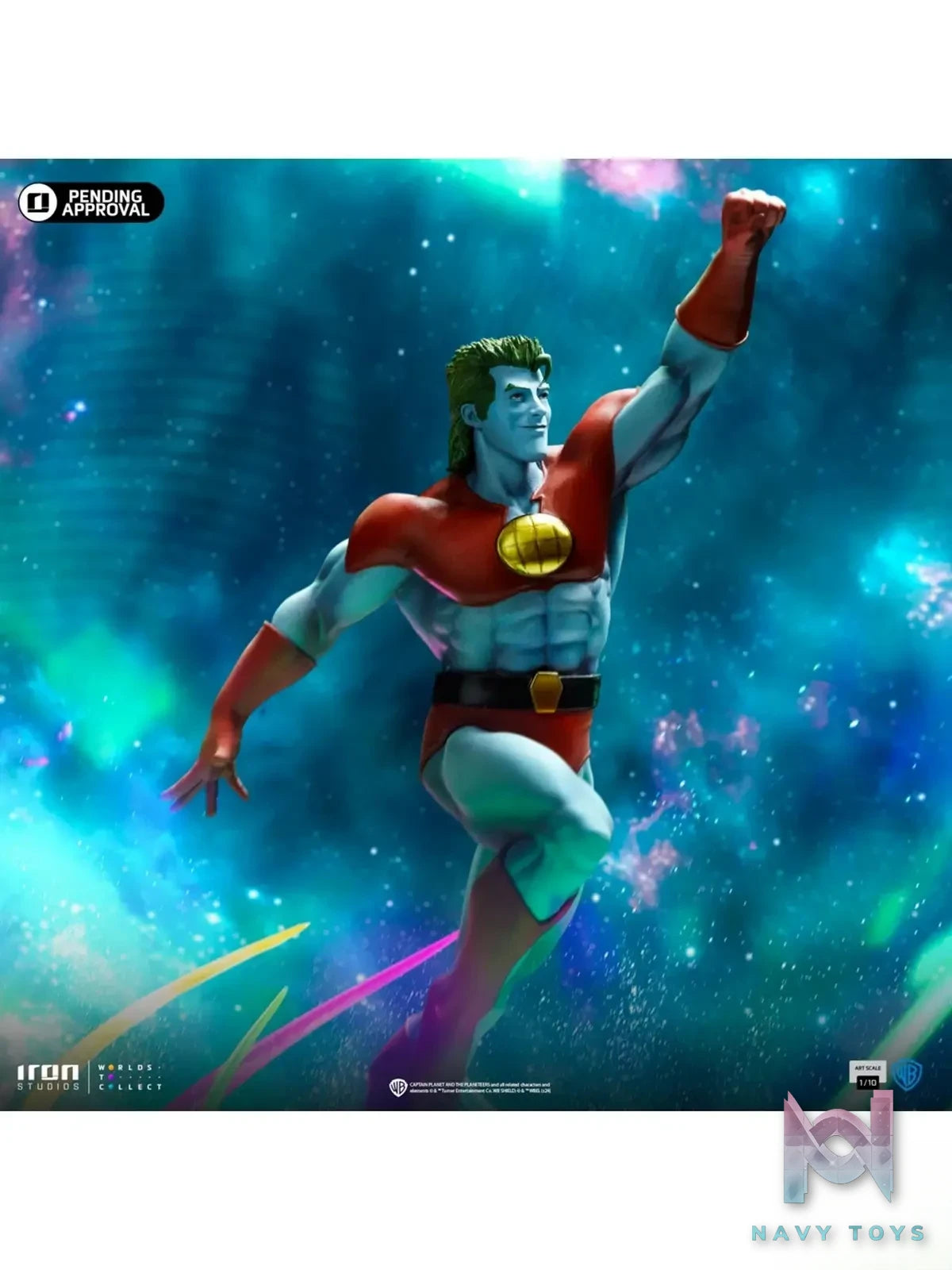 Iron Studio – Captain Planet and the Planeteers 1/10 Captain Planet Statue CAPPLT116124-10 (Licensed)