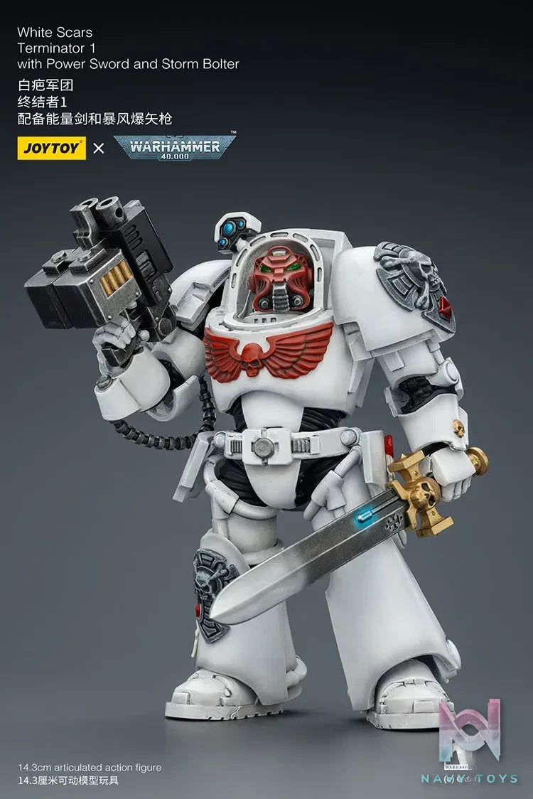 JOYTOY – White Scars Terminator 1 X 2 X 3 JT03189 JT03196 JT03202 (Licensed)
