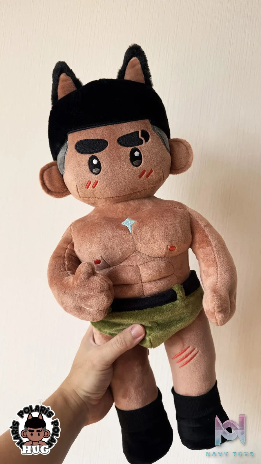 Polaris Studio – Huggy Growly Pup Plush (Licensed)