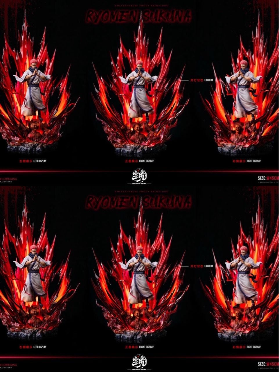 Ryomen Sukuna - Jujutsu Kaisen - Real World Studio resin statue Real Wold Studio anime figure