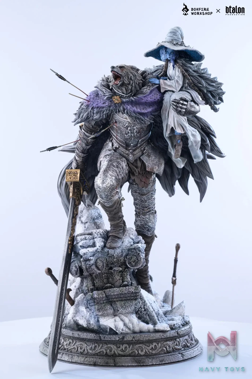 BONFIRE Studio & Dtalon Studio – Elden Ring Ranni & Blaidd the Half-Wolf Wolf and Lunar Princess