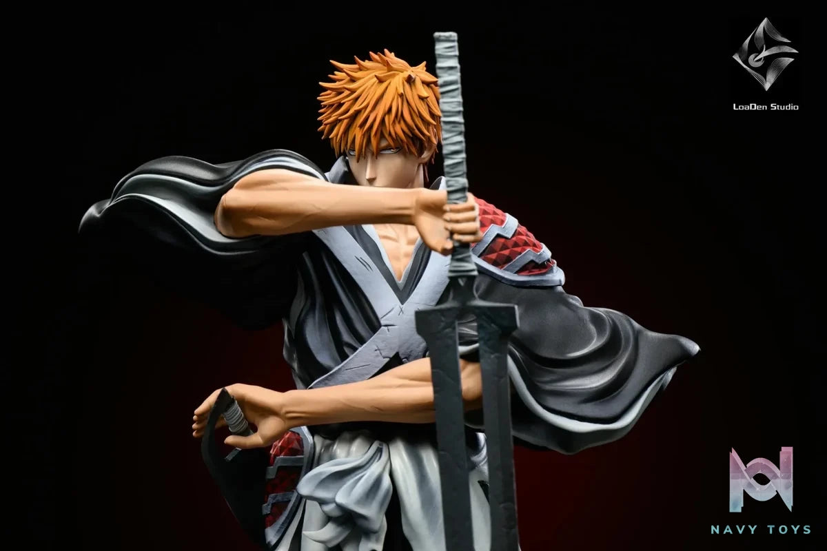 LoaDen Studio - BLEACH Thousand - Year Blood War Kurosaki Ichigo resin statue Navy Toys anime figure