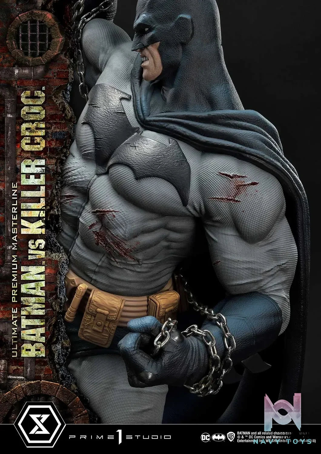 Prime 1 Studio – Ultimate Premium Masterline Batman (Comics) Batman Versus Killer Croc UPMDC-07 UPMDC-07DX UPMDC-07DXS (Licensed)