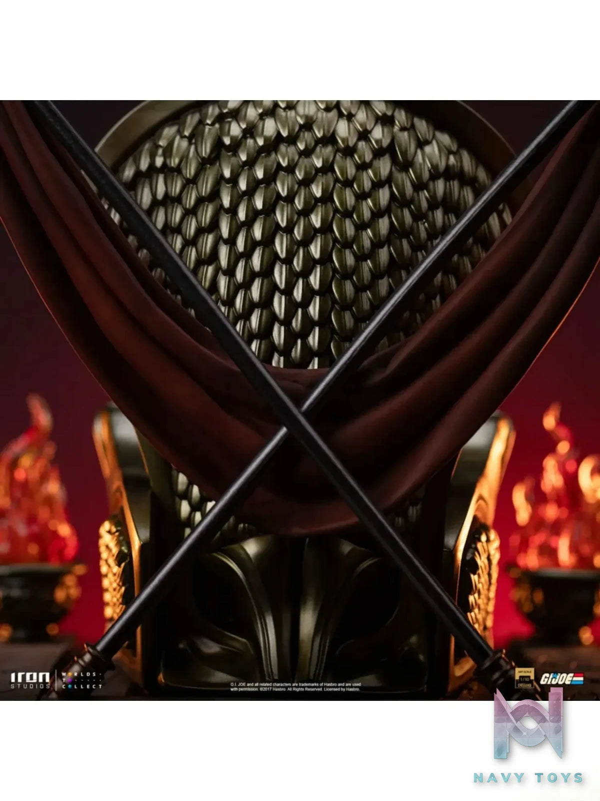 Iron Studios – Cobra Statue G.I. Joe Art Scale HASBR122225-10 (Licensed)