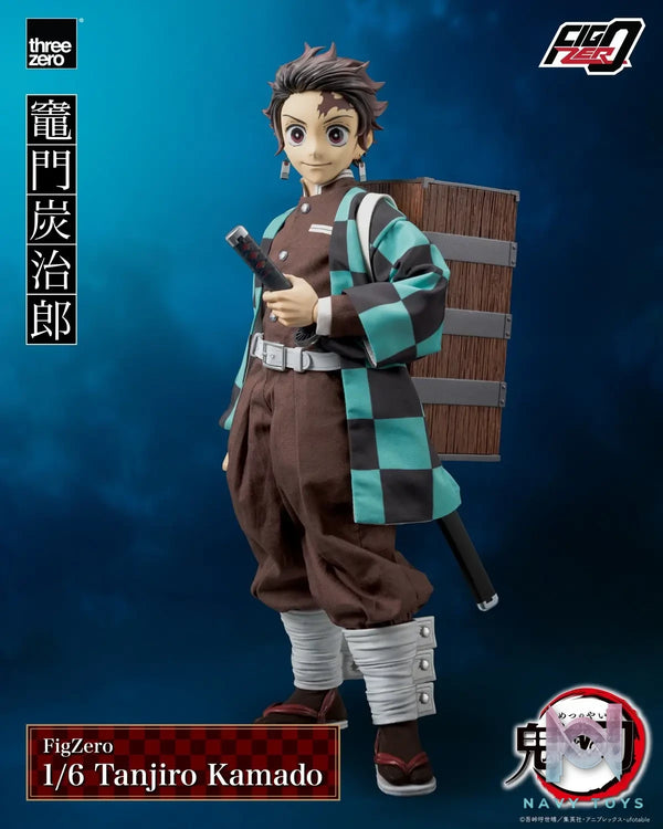 Threezero – FigZero 1/6 Tanjiro Kamado From Demon Slayer: Kimetsu no Yaiba 3Z06670W0 (Licensed)