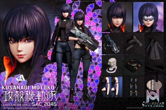 DAMTOYS – Ghost in the Shell SAC_2045 Motoko Kusanagi Casual ver. DMS042 (Licensed)