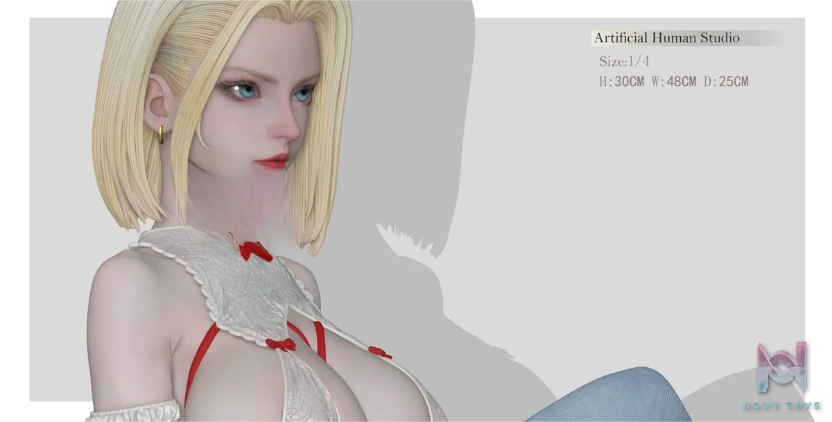 Artificial Human Studio – Android 18 Realistic Style Dragon Ball