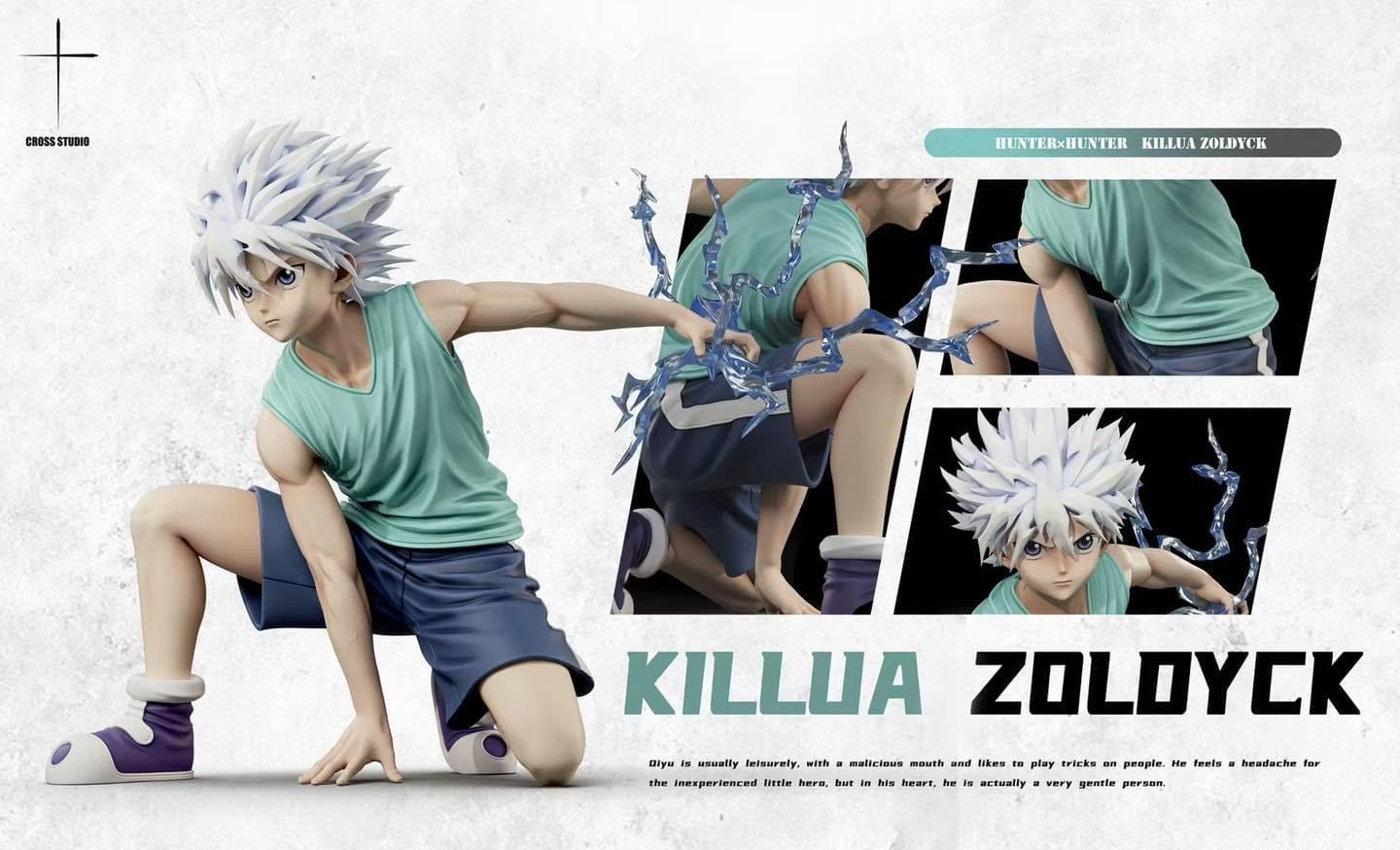 Killua Zoldyck - Hunter x Hunter - Cross Studio resin statue cross studio anime figure