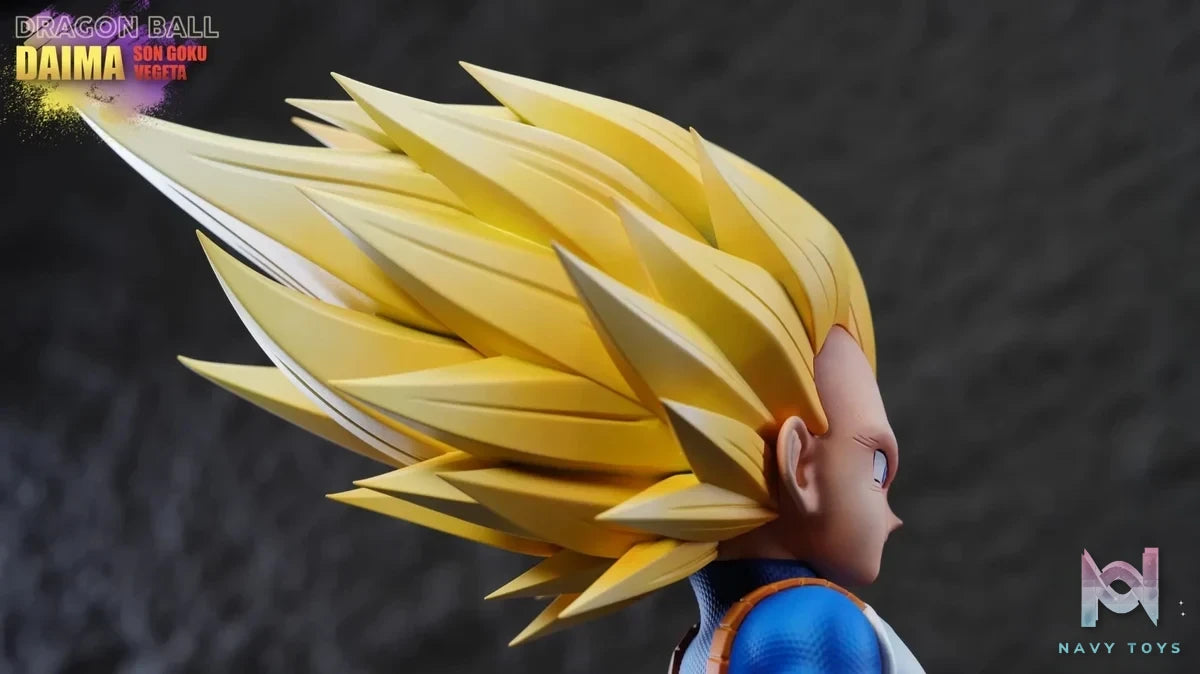 XG Studio - Dragon Ball DAIMA Super Saiyan 3 Son Goku & Vegeta resin statue Navy Toys anime figure