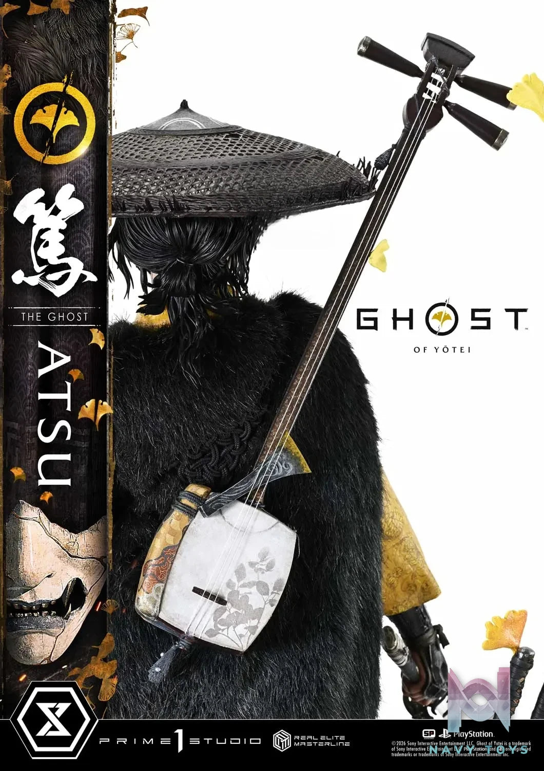 Prime 1 Studio – Real Elite Masterline Ghost of Yotei Atsu 1/4 Statue REMGHOY-01 REMGHOY-01DX REMGHOY-01DXS (Licensed)