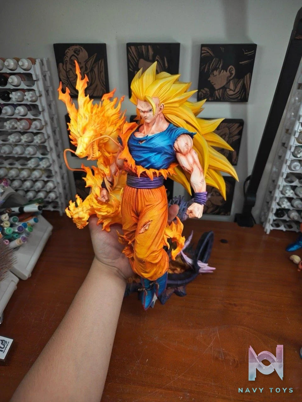 Super Saiyan 3 Goku - Dragon Ball - FXW Studio resin statue fxw studio anime figure