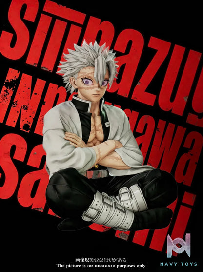 REN Studio – Sanemi Shinazugawa Sitting Pose Wind Hashira Demon Slayer