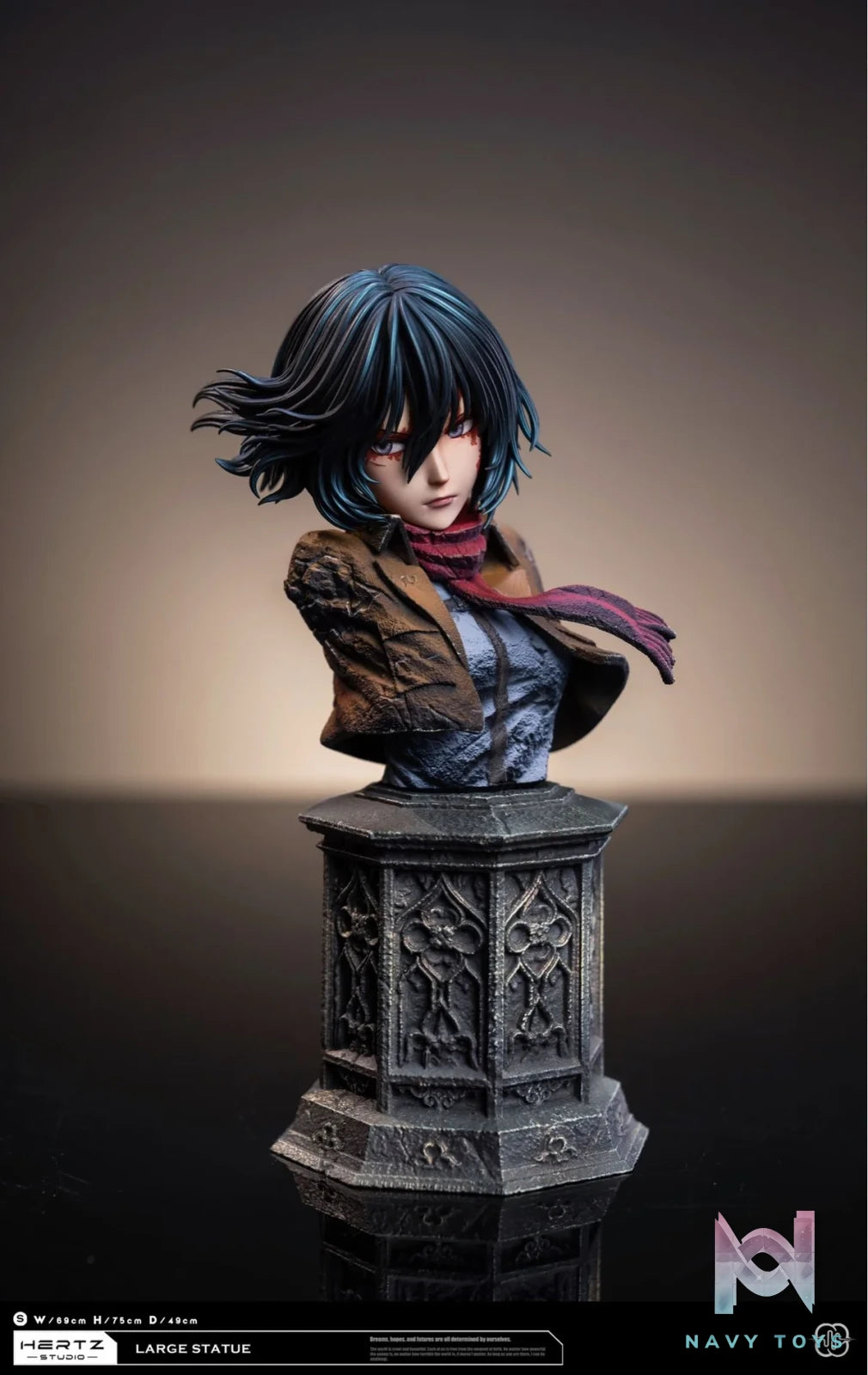 Mikasa vs Female Titan - Attack on Titan - Hertz Studio resin statue Hertz studio anime figure