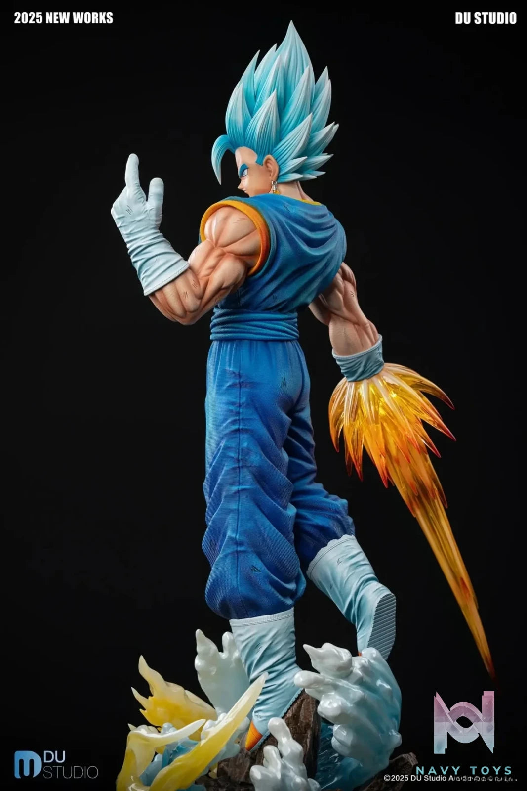 Du Studio - Dragon Ball Vegetto resin statue Navy Toys anime figure