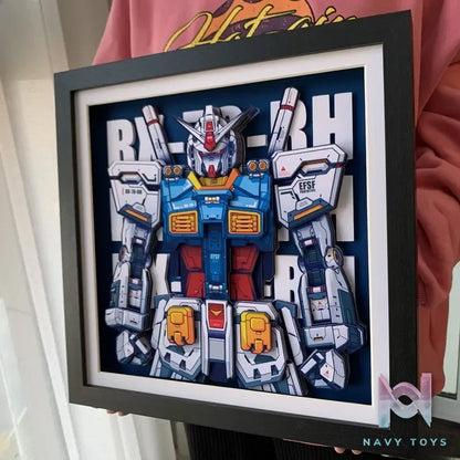 KALA HOME Studio – RX-78-2 Gundam #02 3D Decorative Painting Gundam