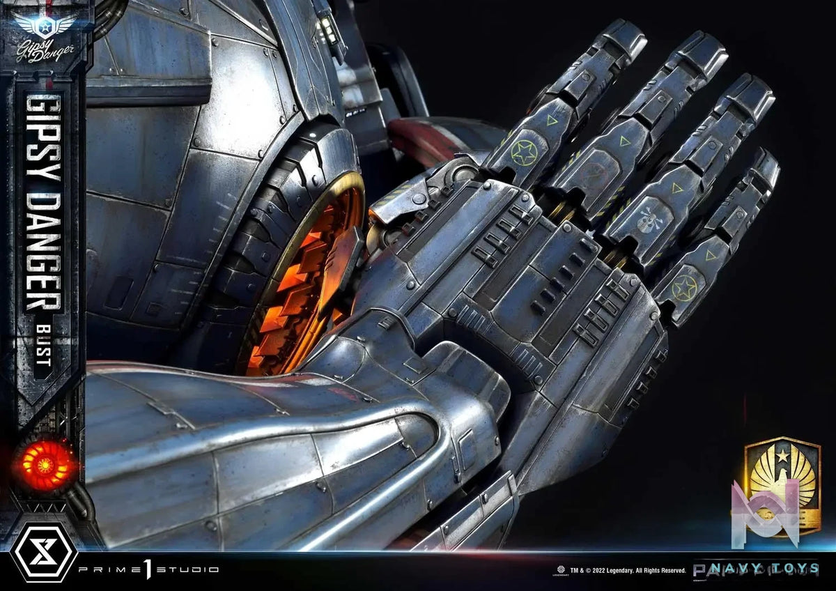 Prime 1 Studio – Life Size Bust Pacific Rim Gipsy Danger LSPACRIM-01 LSPACRIM-01DX (Licensed)