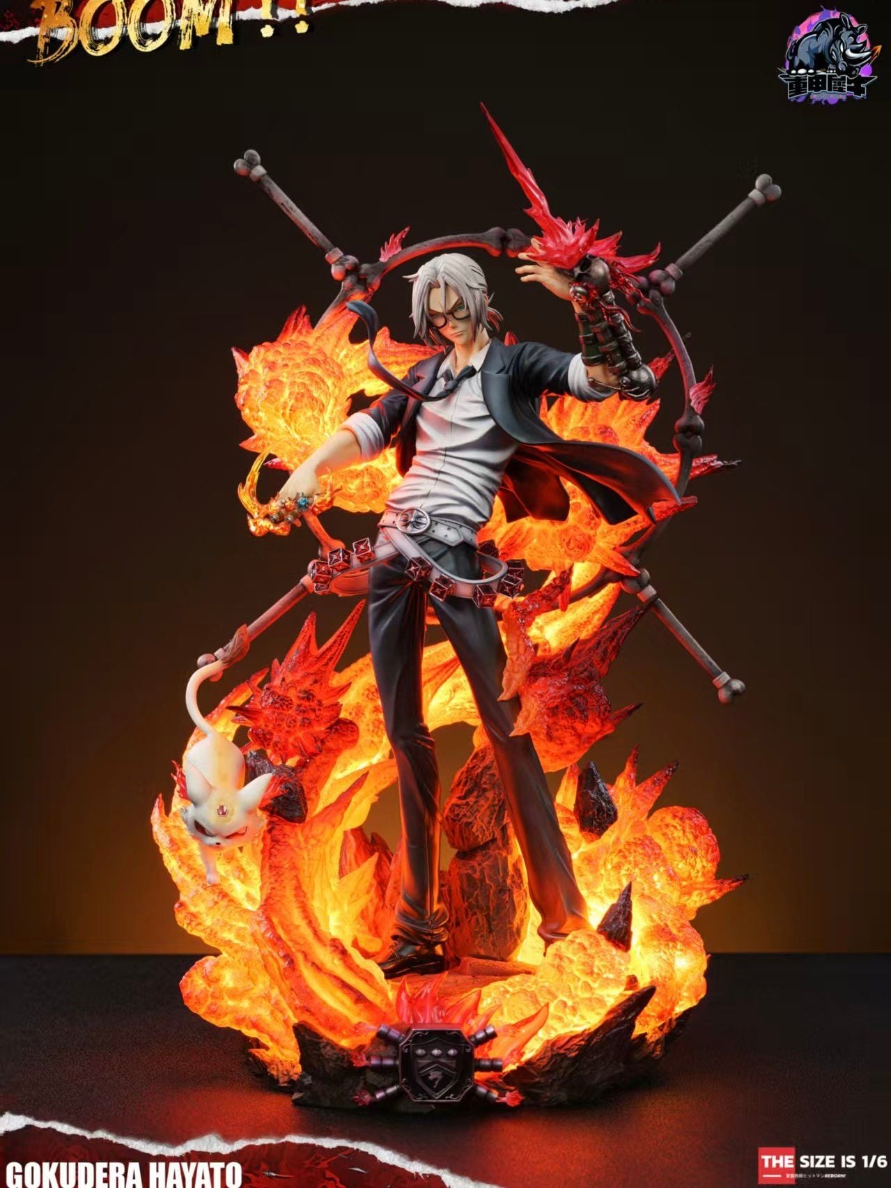 Gokudera Hayato - Katekyo Hitman Reborn! - Rhinoceros Studio resin statue Rhinoceros Studio anime figure