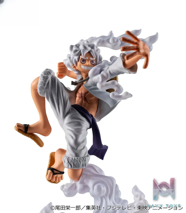 Megahouse – WALLSTAR ONE PIECE Monkey D. Luffy Gear 5 X Roronoa Zoro Complete Figure (Licensed)